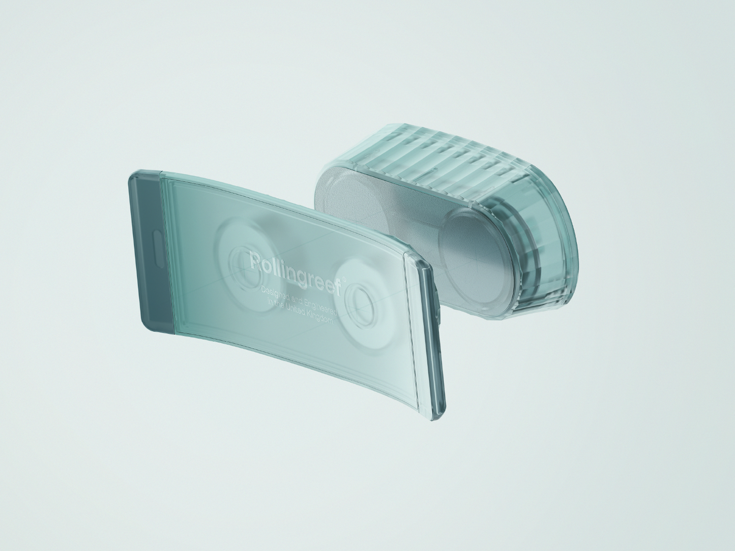 RollingReef Duo Scraper For Fish Tank Glass Cleaning